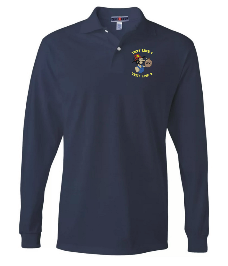 Shrine / Shriner Hillbilly Polo L/S #927 (image for) Shrine / Shriner Hillbilly Polo L/S #927